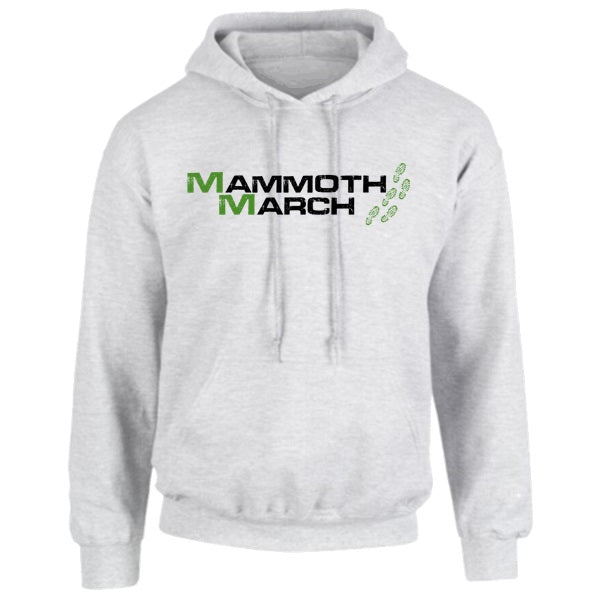 Hoodie "20 miles gray"