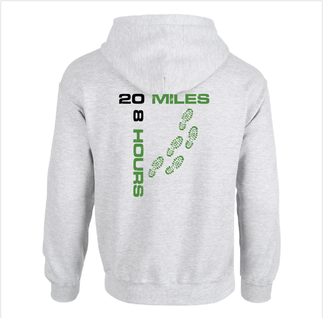 Hoodie "20 miles grey" 2023